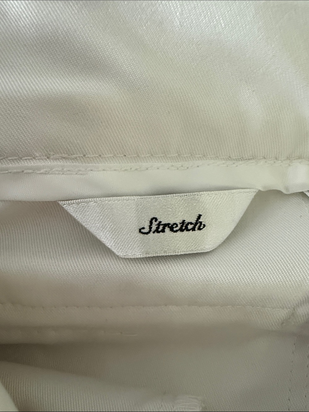 Talbots White Tailored Stretch Straight-Leg Pants Size 6 - Picture 10 of 10